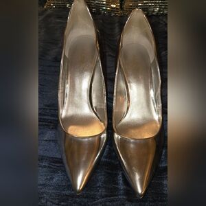 Aldo Shiny Gold Women's Heels